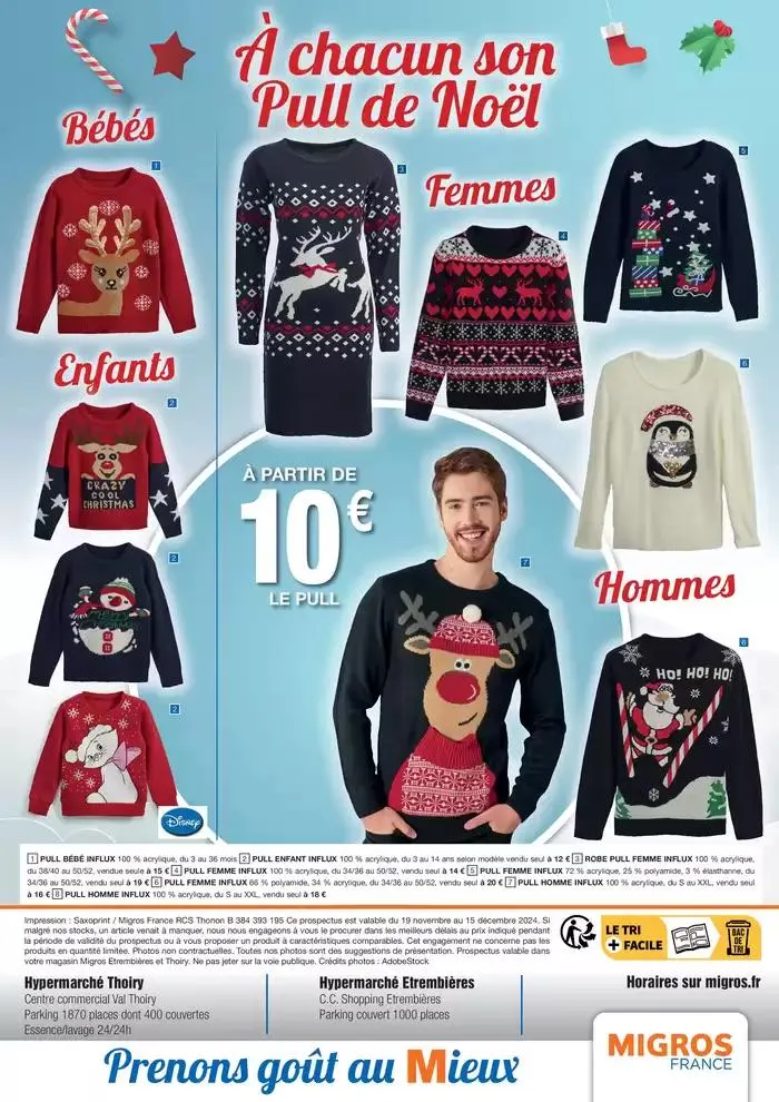 Déco (18j) Kdo Mode festif du 19 novembre au 15 décembre 2024 - Catalogue page 40