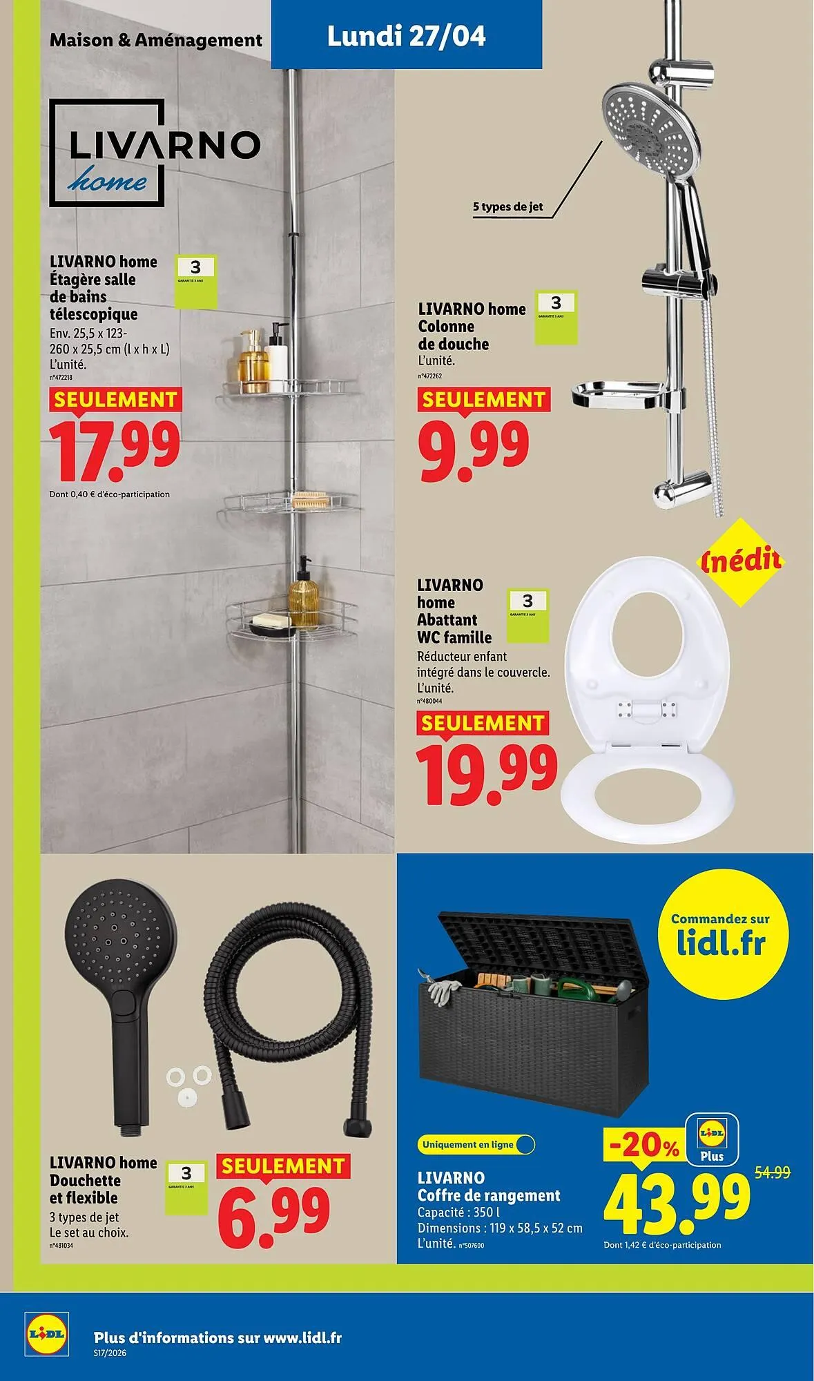 Catalogue Lidl du 23 avril au 29 avril 2026 - Catalogue page 50