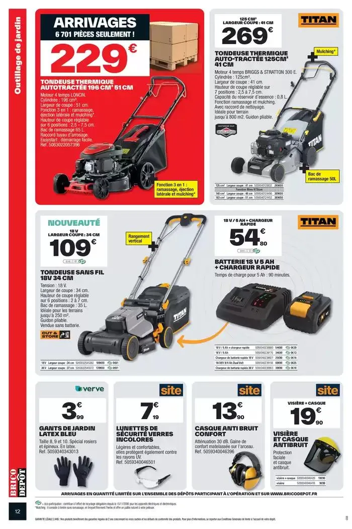 Spécial extérieur ! du 21 mars au 3 avril 2025 - Catalogue page 12