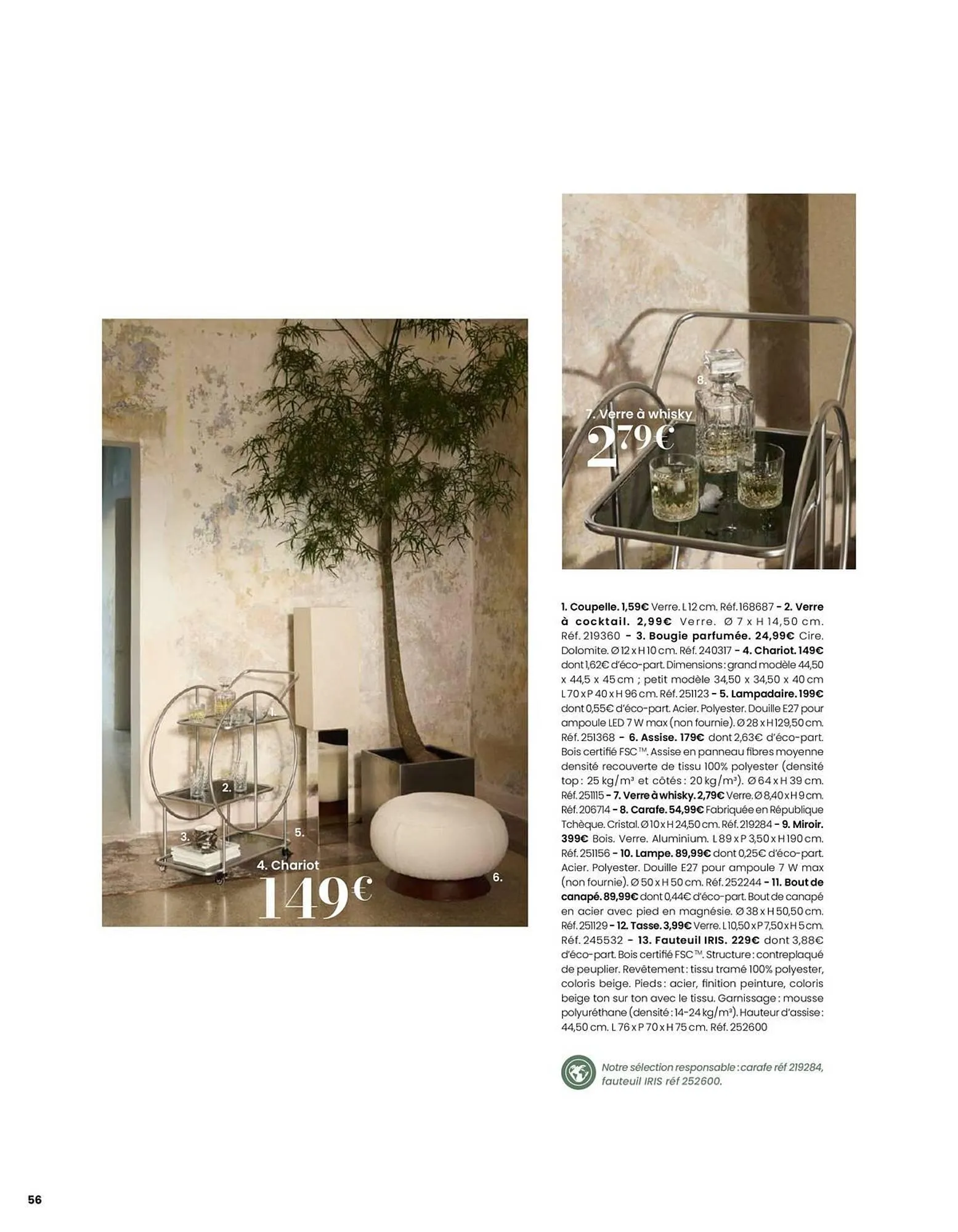 Catalogue Maisons du Monde du 1 mars au 31 août 2026 - Catalogue page 56