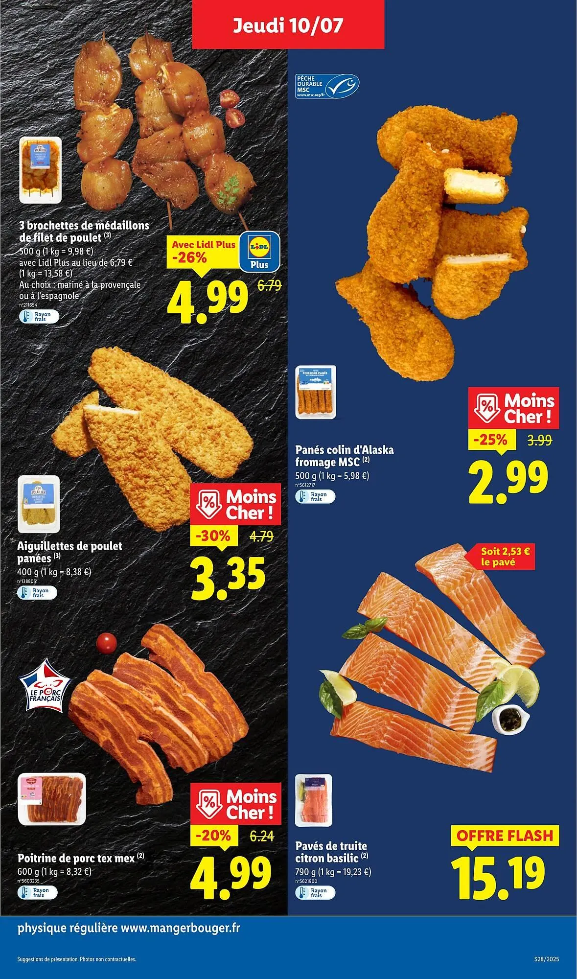 Catalogue Lidl du 10 juillet au 16 juillet 2025 - Catalogue page 7