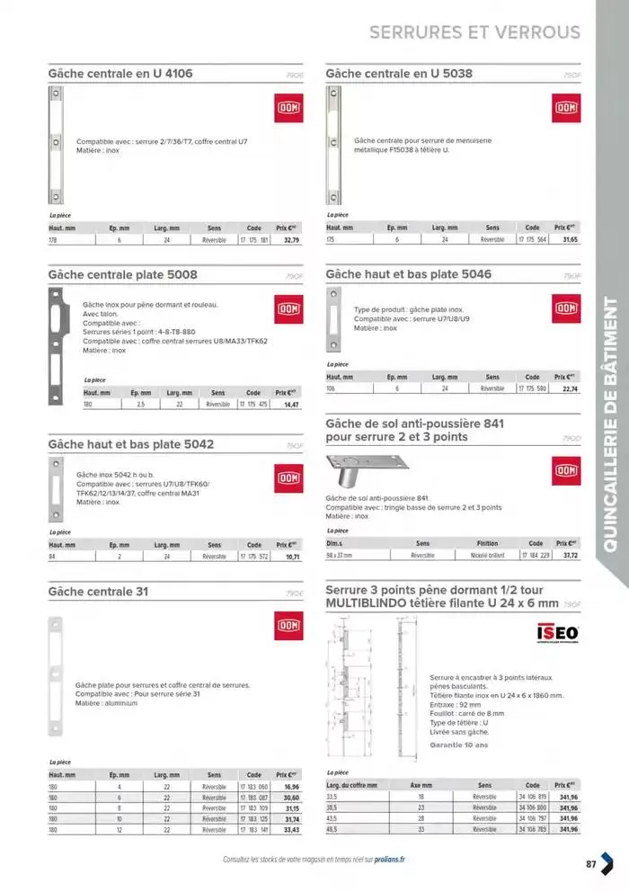 Catalogue général du 11 mars au 31 décembre 2025 - Catalogue page 89