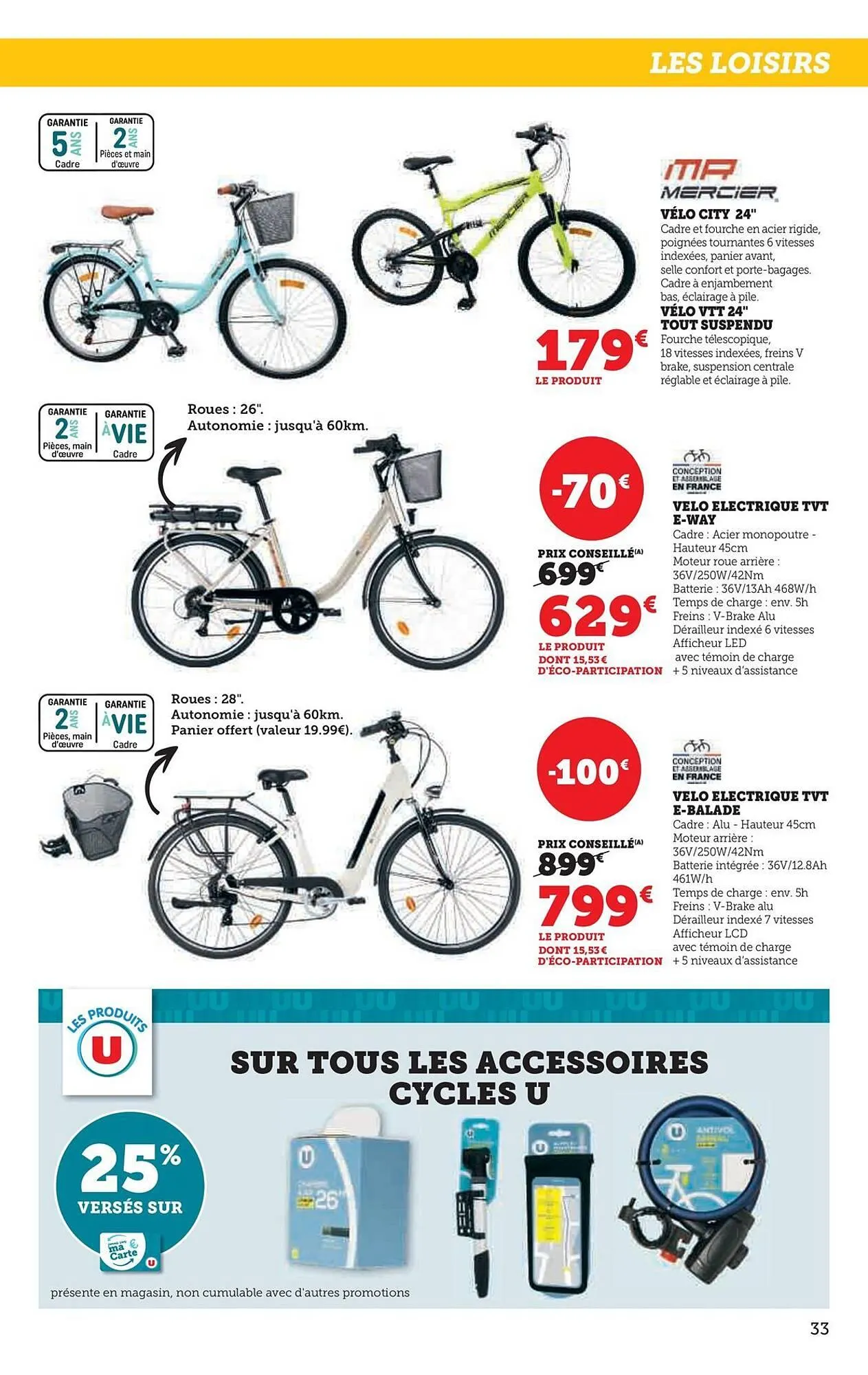 Catalogue Super U du 29 avril au 25 mai 2025 - Catalogue page 33