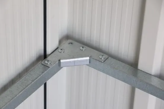 Abri de Jardin Métal Imitation Bois - DURAMAX