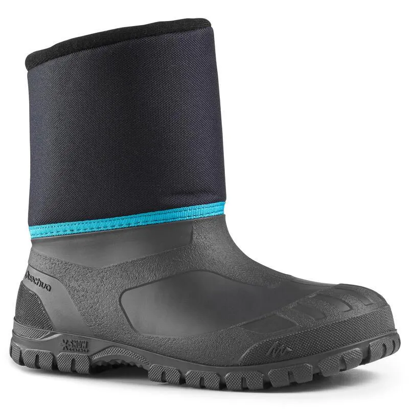 BOTTES DE NEIGE CHAUDES IMPERMÉABLES DE Randonnée - SH100 WARM - ENFANT 26 AU 37