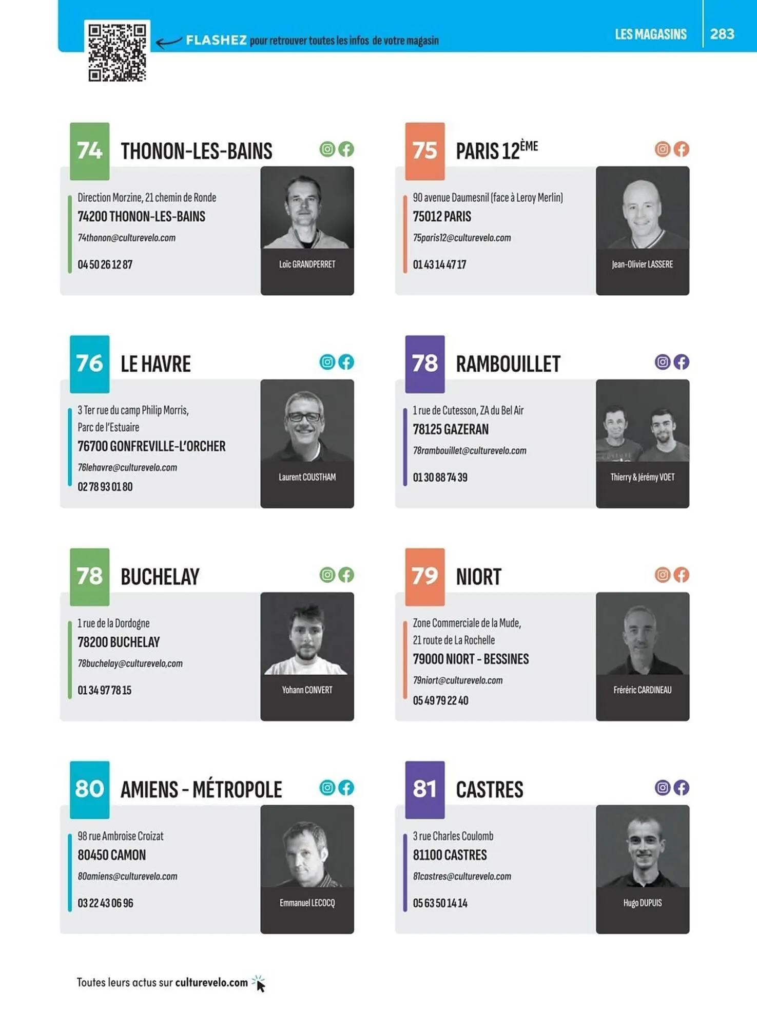 Catalogue Culture Vélo du 19 décembre au 31 décembre 2026 - Catalogue page 283