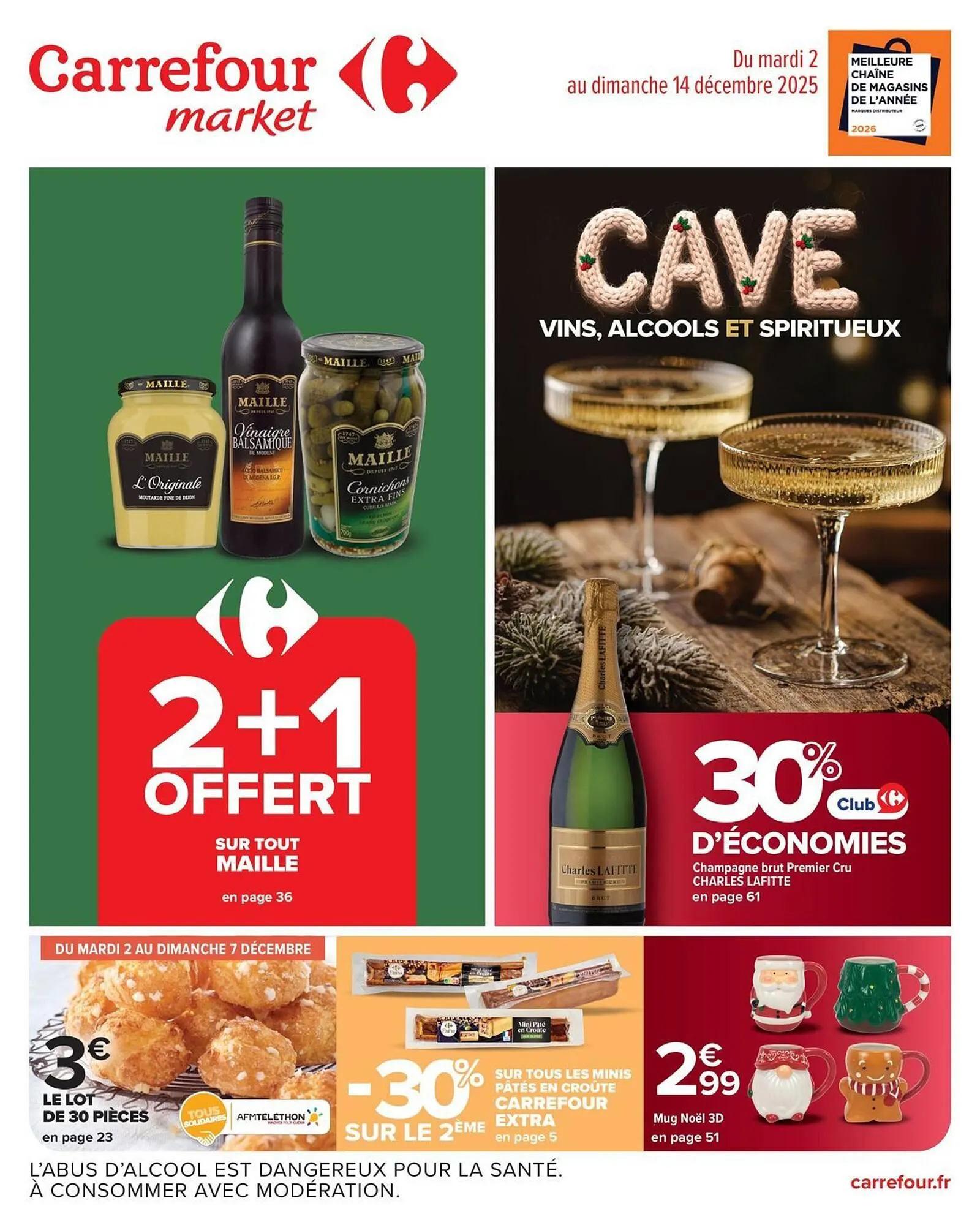 Catalogue Carrefour Market du 2 décembre au 14 décembre 2025 - Catalogue page 1