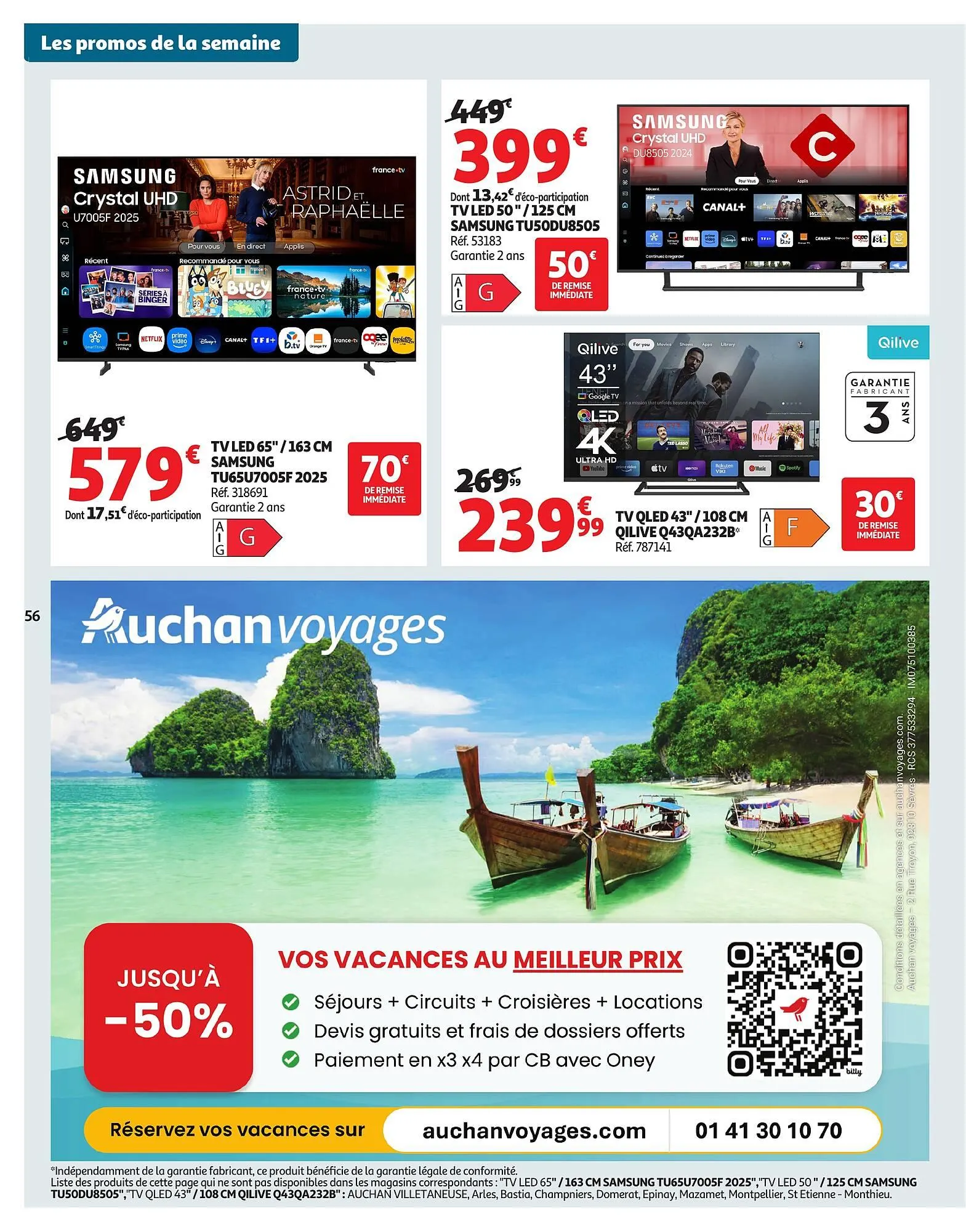 Catalogue Auchan du 2 septembre au 14 septembre 2025 - Catalogue page 56