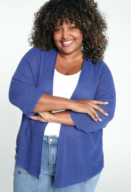 Gilet petit jacquard uni