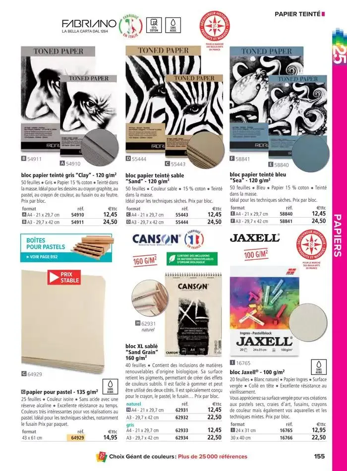 Catalogue Le Géant des Beaux-Arts du 6 janvier au 31 décembre 2025 - Catalogue page 63