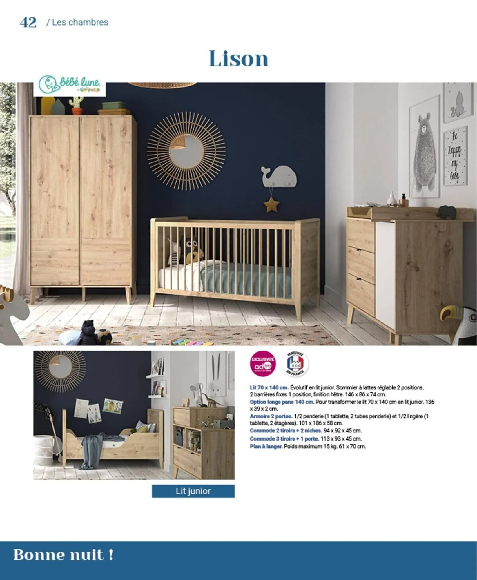 Catalogue autour de bébé du 31 mars au 31 janvier 2024 - Catalogue page 44