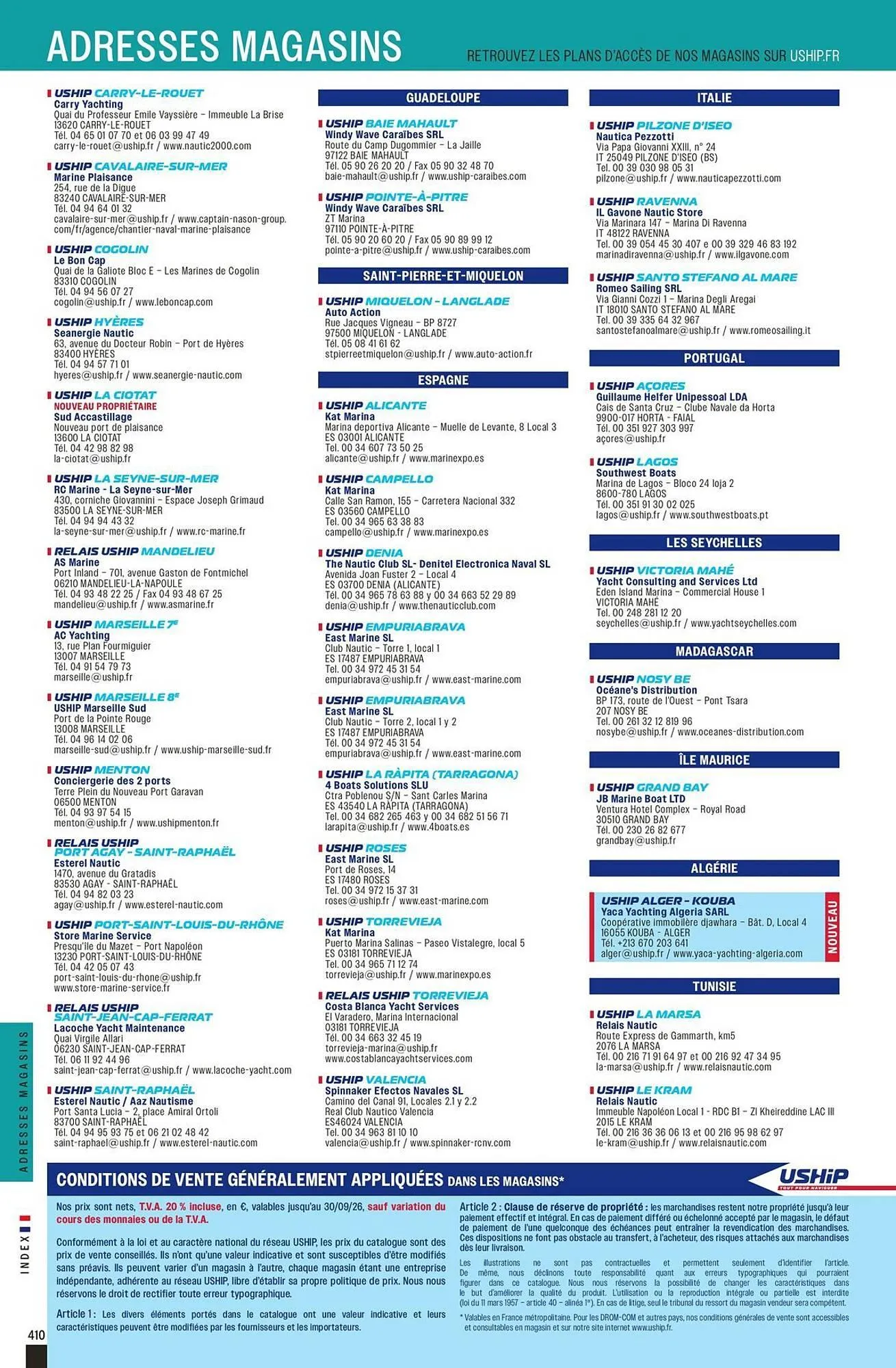 Catalogue Uship du 3 avril au 31 décembre 2026 - Catalogue page 410