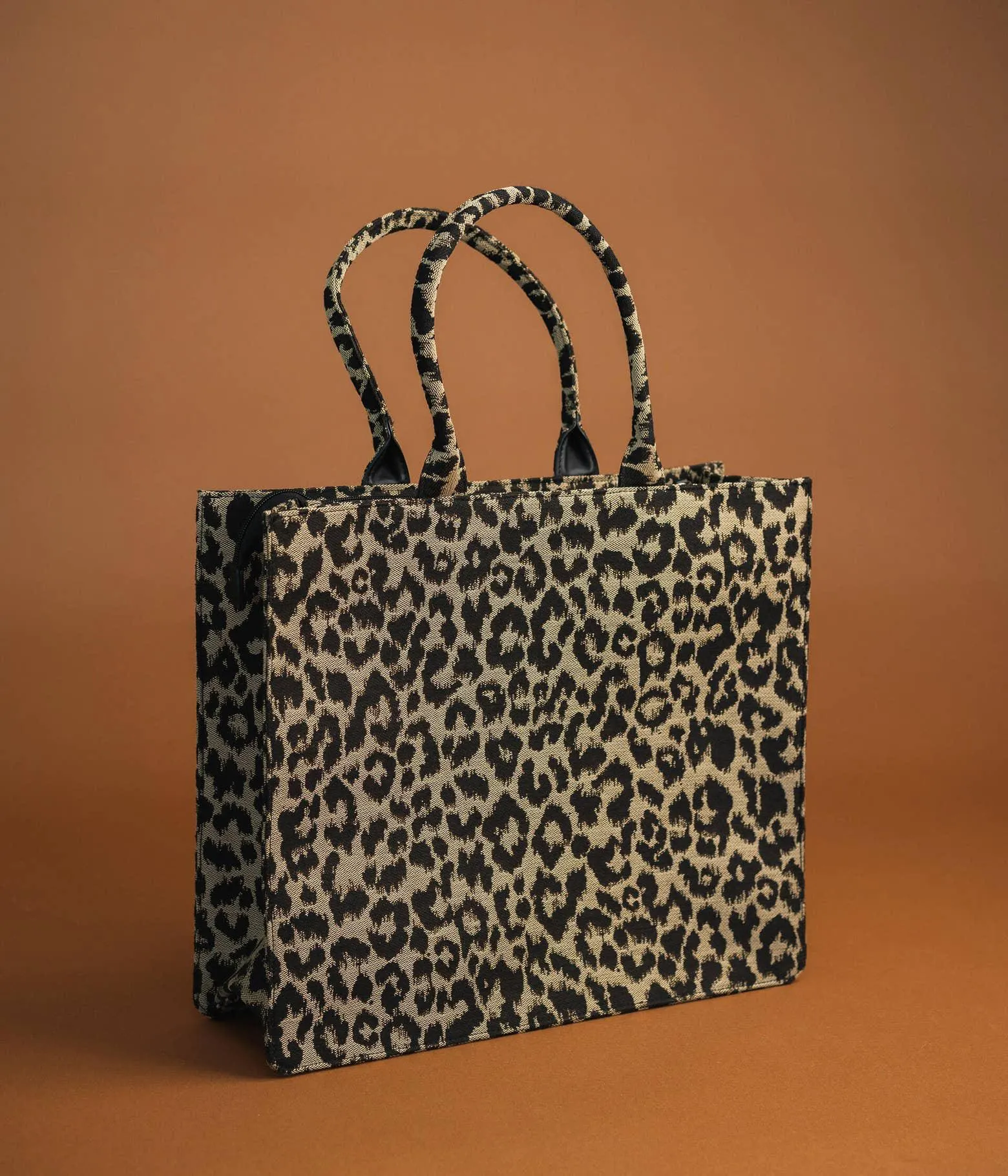 SAC CABAS BAROLE LEOPARD