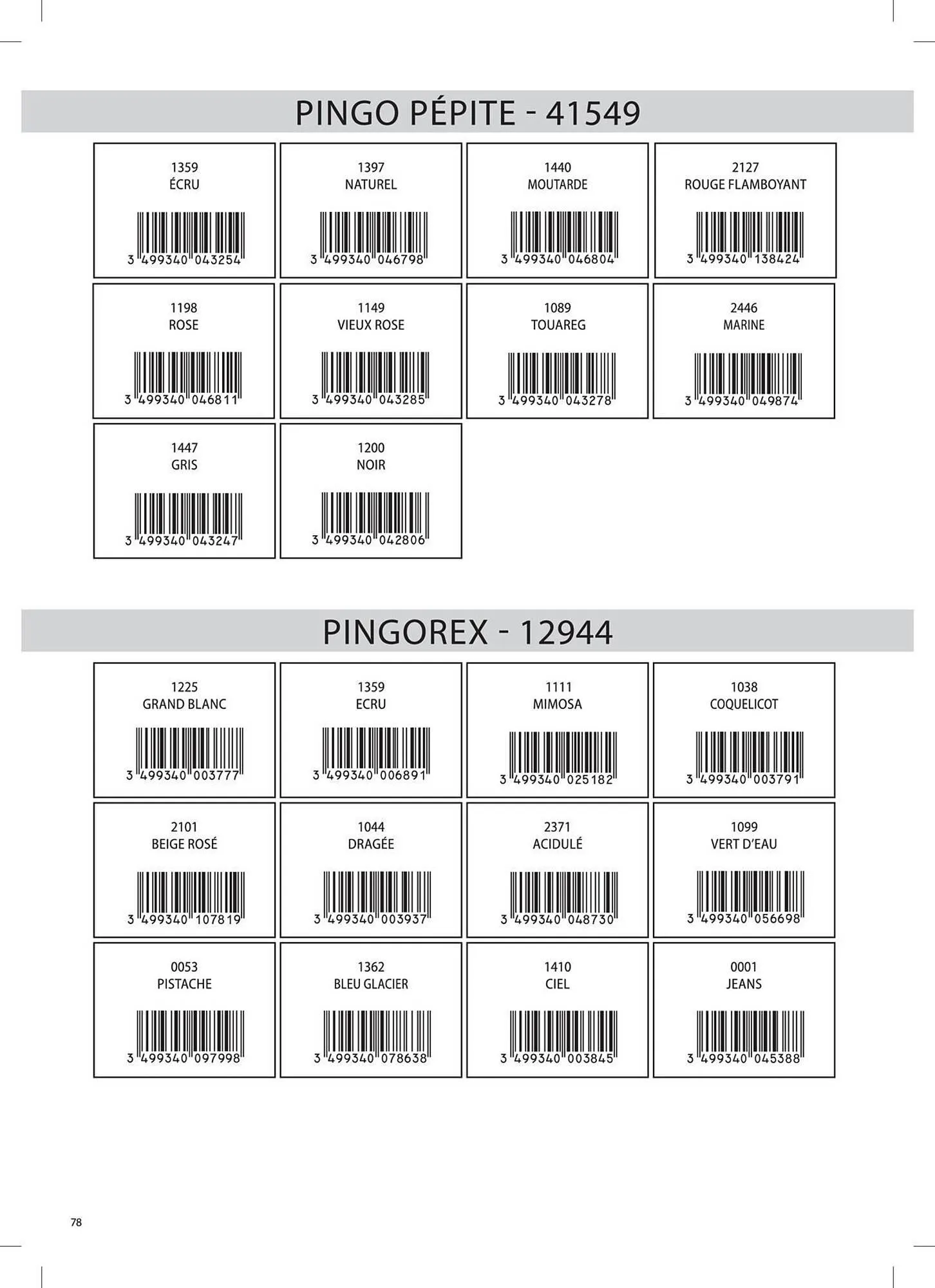 Catalogue Phildar du 10 décembre au 31 août 2025 - Catalogue page 78