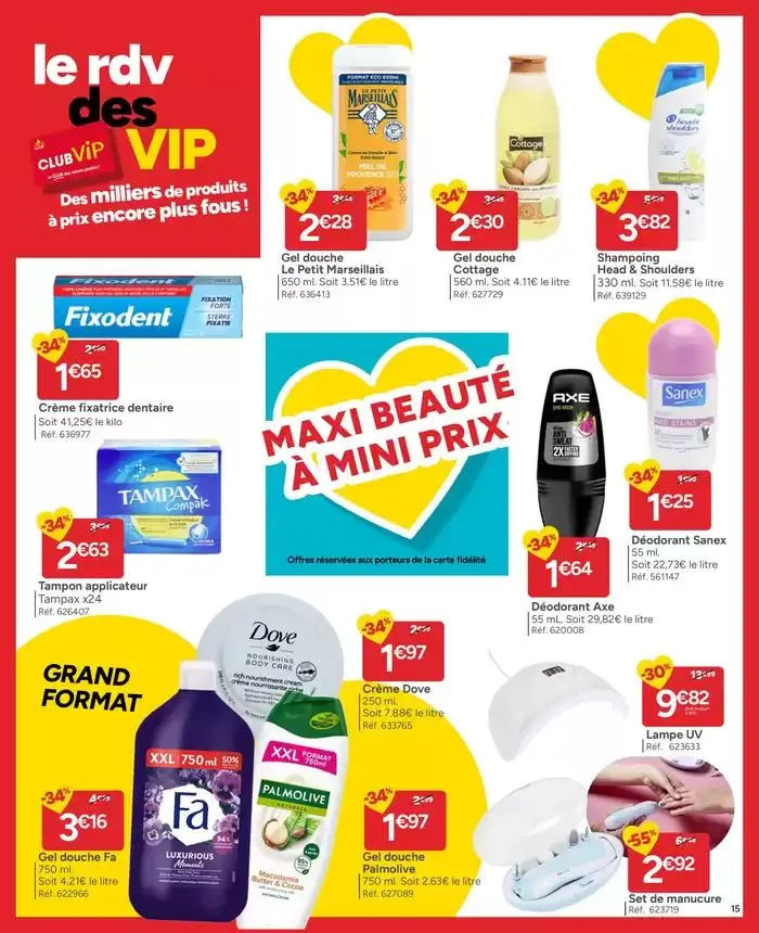 9 jours à prix fous du 1 avril au 9 avril 2025 - Catalogue page 15