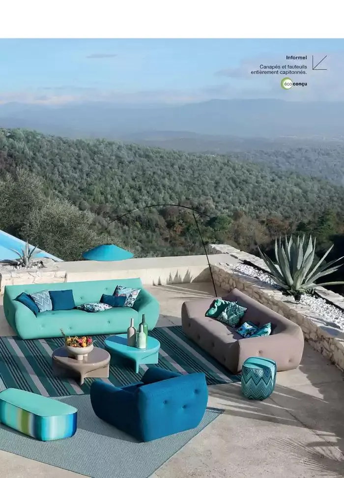 OUTDOOR COLLECTION - MEUBLES POUR L'EXTERIEUR du 1 janvier au 31 décembre 2025 - Catalogue page 21