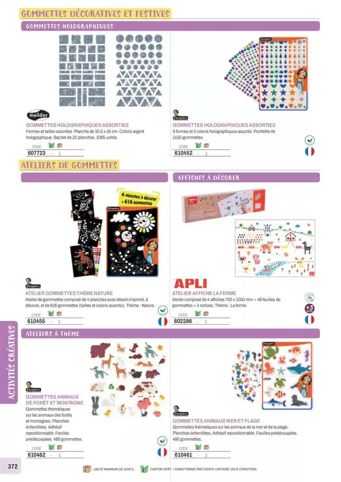 Nos Catalogues Thématiques du 1 janvier au 31 décembre 2025 - Catalogue page 374