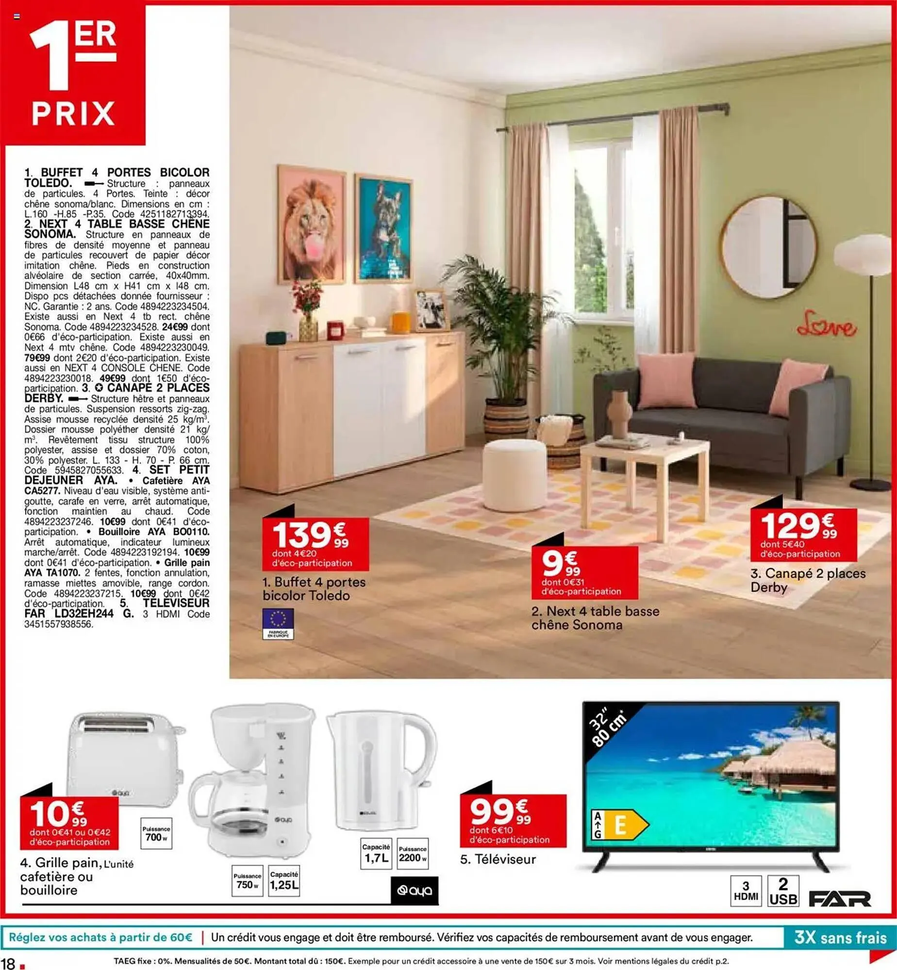 Catalogue BUT du 22 juillet au 25 août 2025 - Catalogue page 18