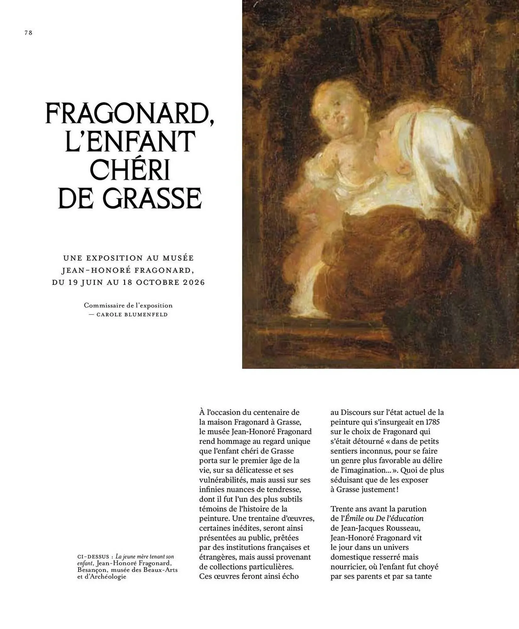 Catalogue Fragonard du 9 mars au 20 septembre 2026 - Catalogue page 78