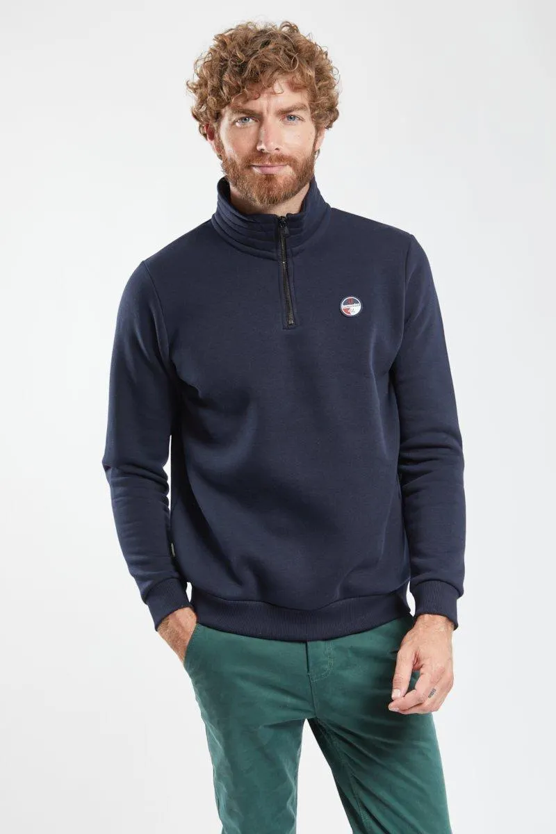 Sweat col montant TAKIN - coton biologique