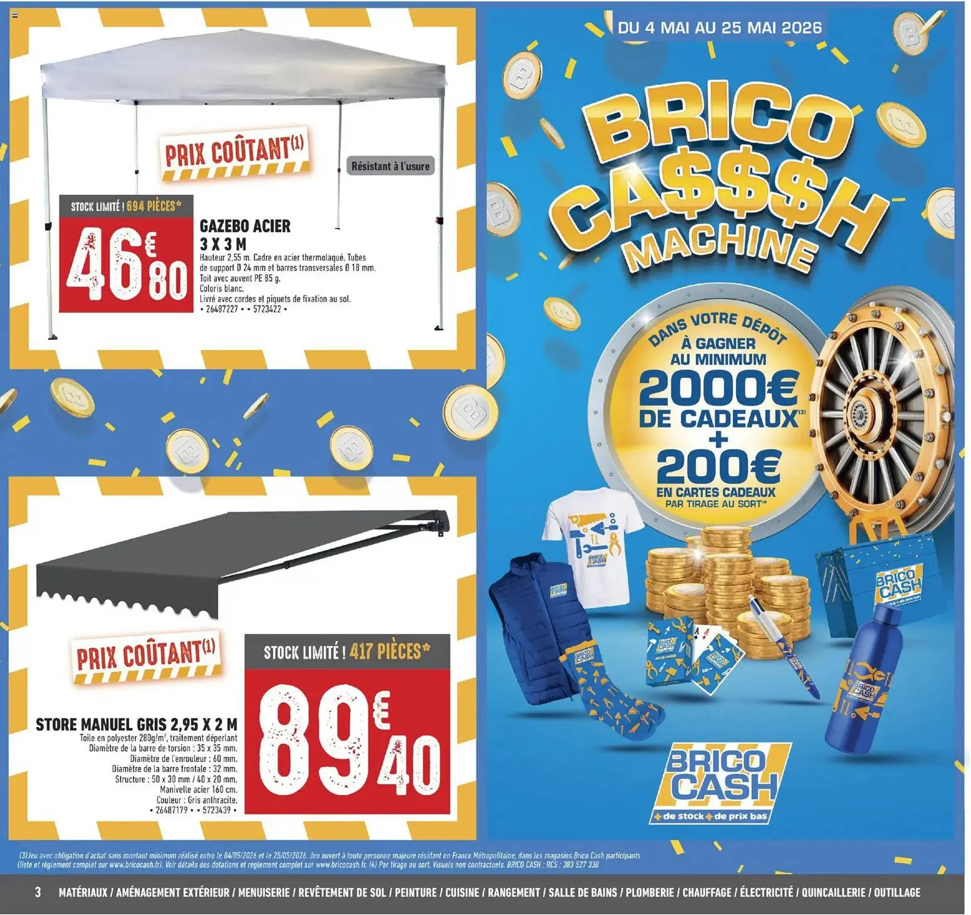 Catalogue Brico Cash du 8 mai au 21 mai 2026 - Catalogue page 3
