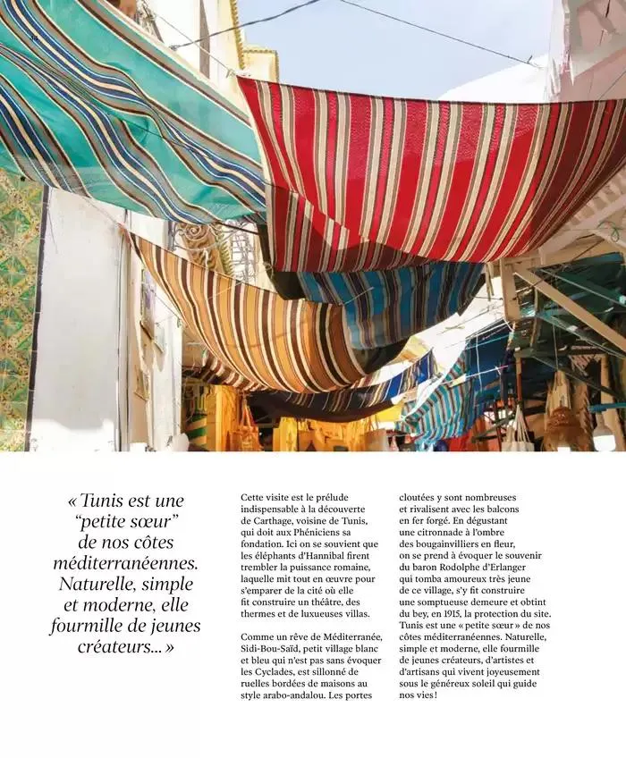 Printemps/Été 2025 du 17 mars au 23 septembre 2025 - Catalogue page 46