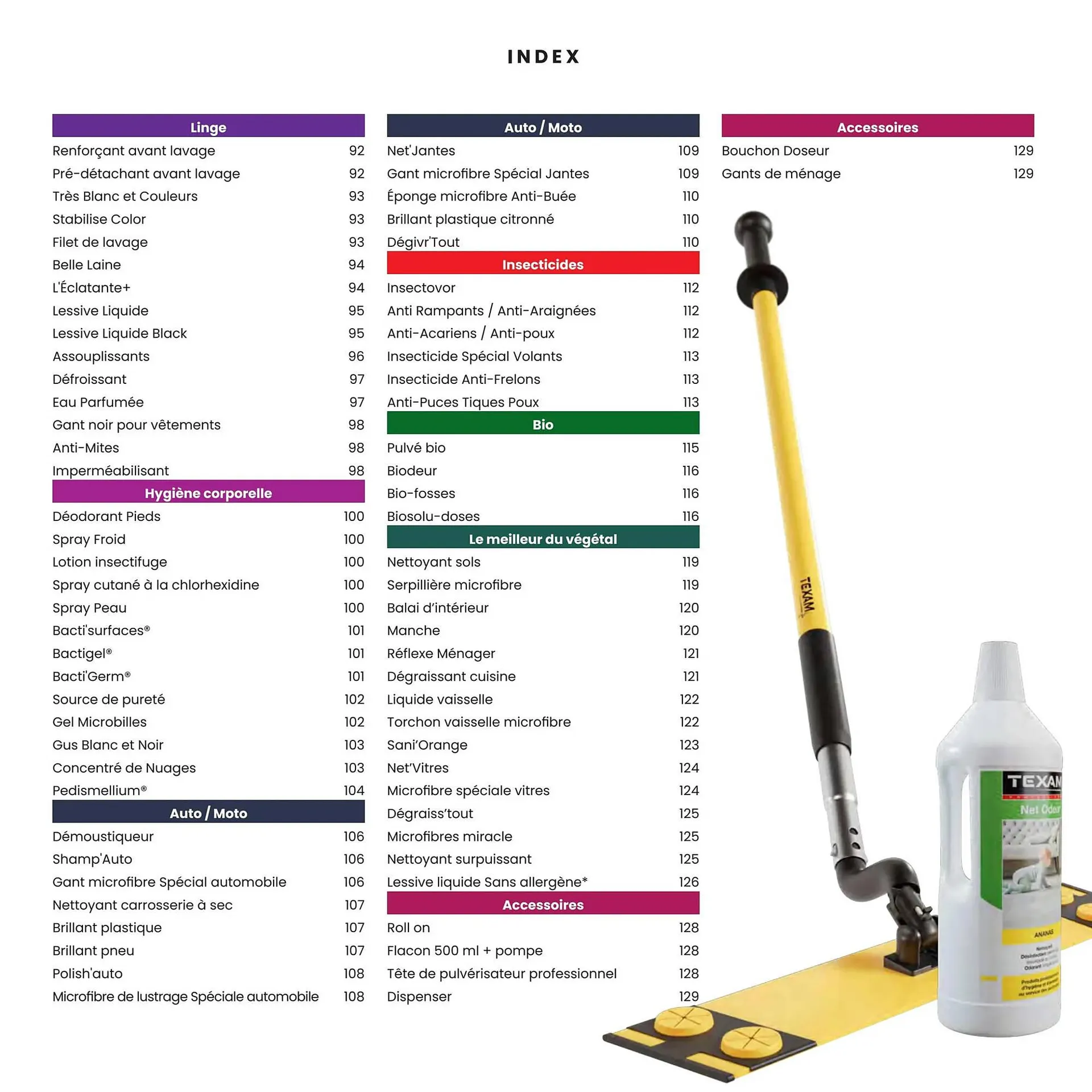 Catalogue Texam du 24 janvier au 31 décembre 2025 - Catalogue page 130