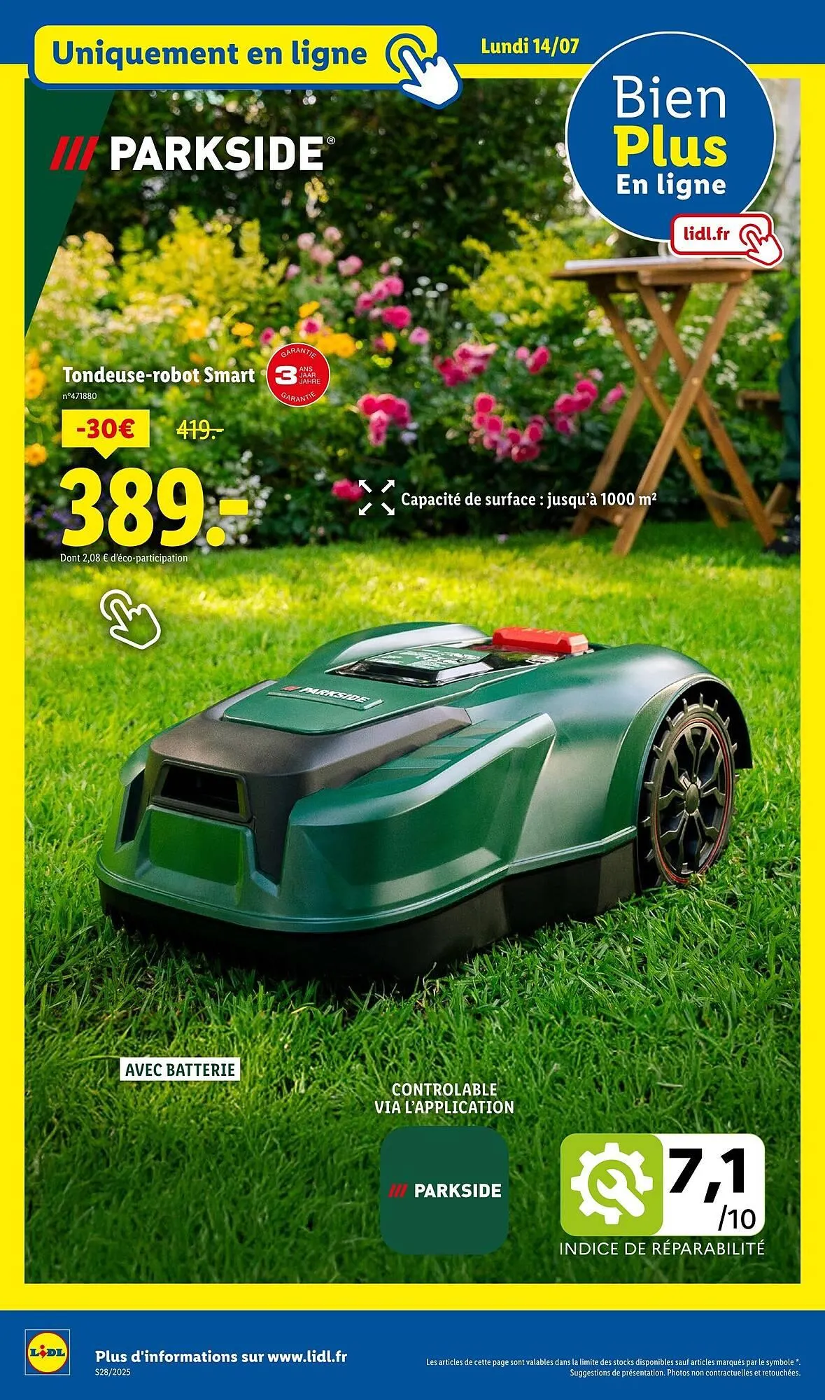 Catalogue Lidl du 10 juillet au 14 juillet 2025 - Catalogue page 36