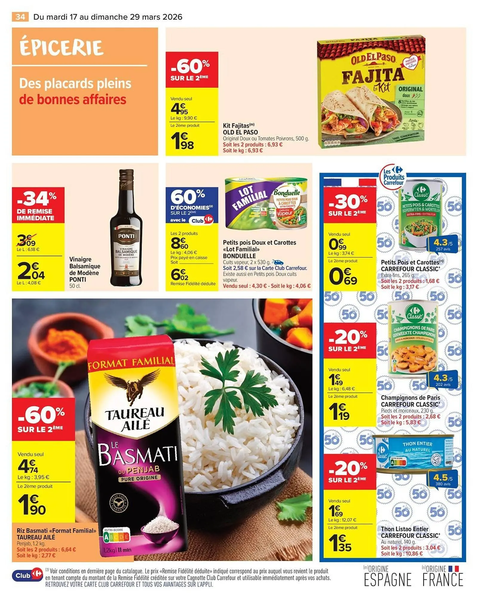 Catalogue Carrefour Market du 17 mars au 29 mars 2026 - Catalogue page 36