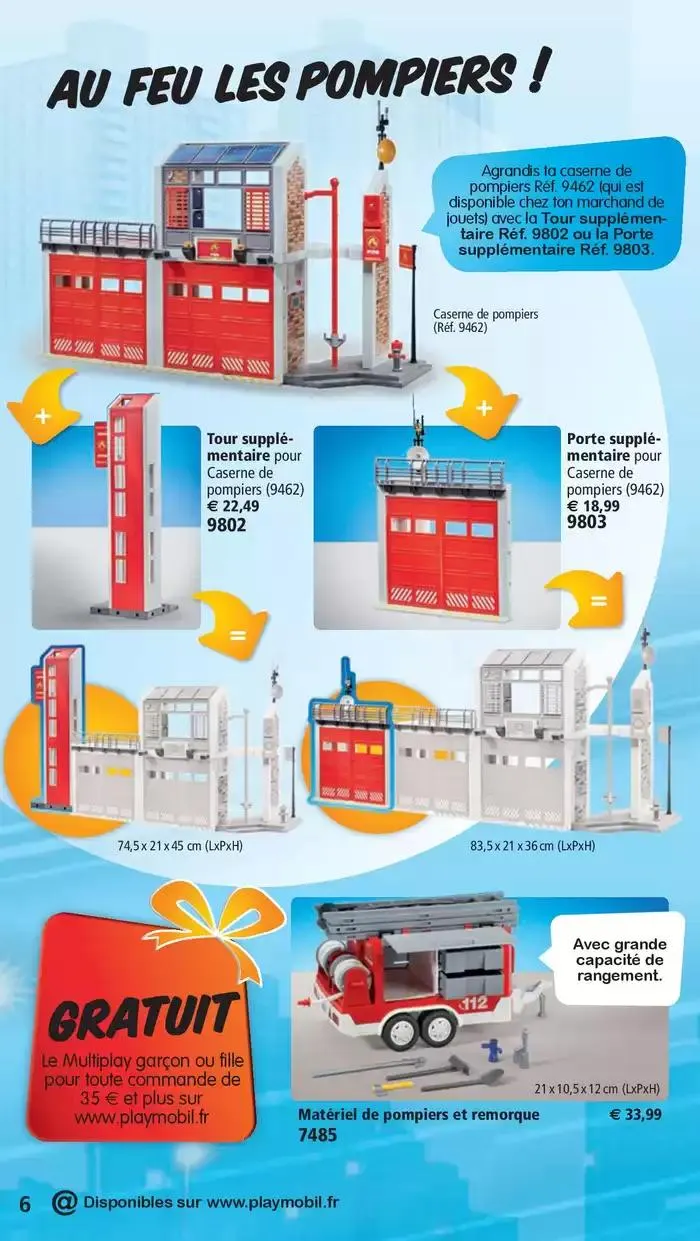 Playmobil PLUS du 10 février au 30 juin 2025 - Catalogue page 6