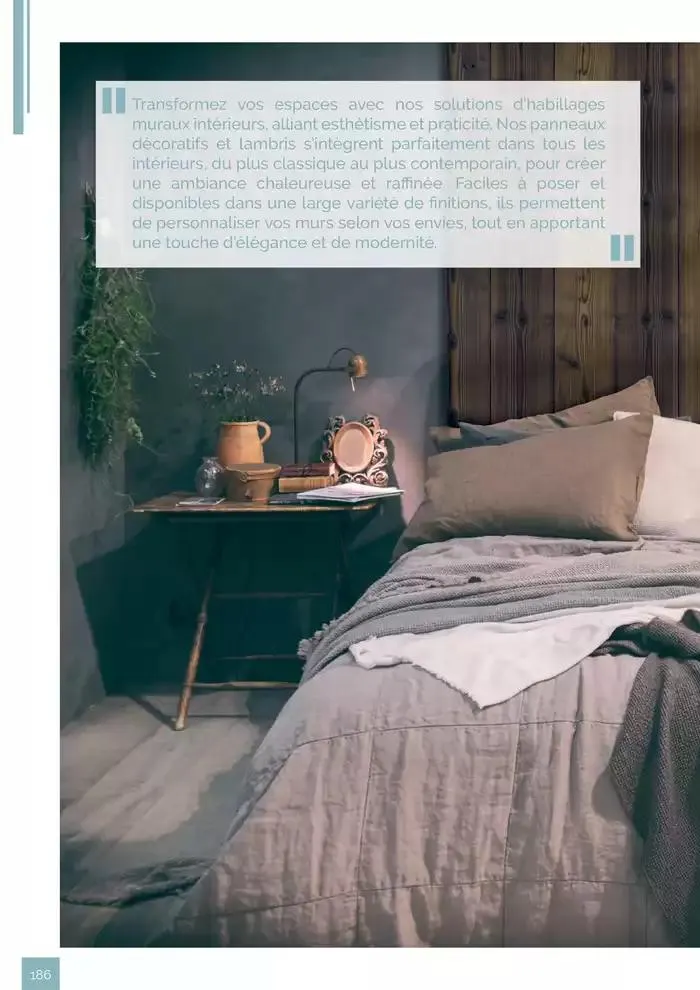 BOIS PANNEAUX 2025 2026 du 30 avril au 31 décembre 2026 - Catalogue page 186