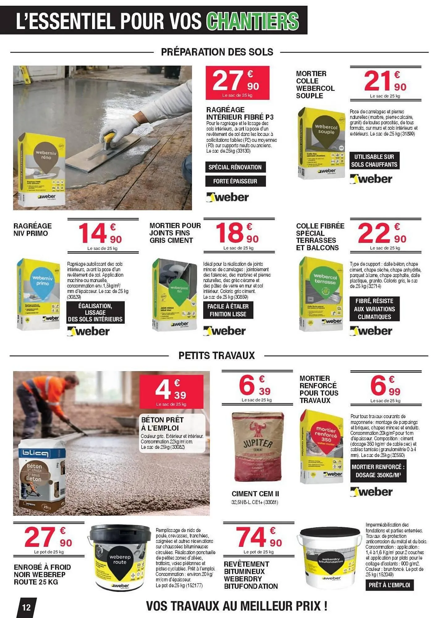 Catalogue Chretien Matériaux du 13 avril au 16 mai 2026 - Catalogue page 12