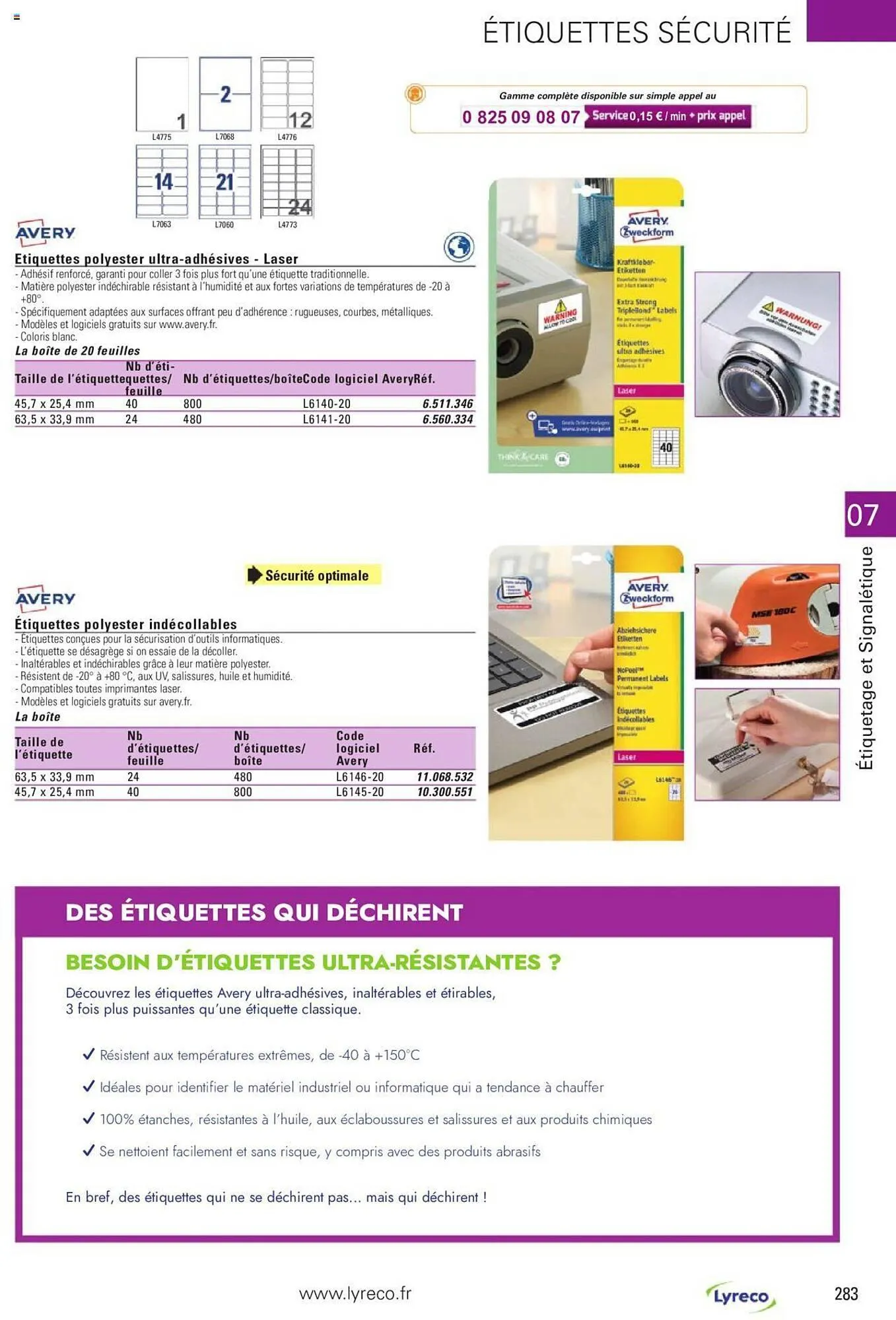 Catalogue Lyreco du 15 mai au 31 décembre 2023 - Catalogue page 283