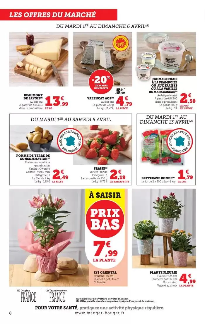 LE MARCHÉ À PRIX BAS ! du 1 avril au 13 avril 2025 - Catalogue page 8