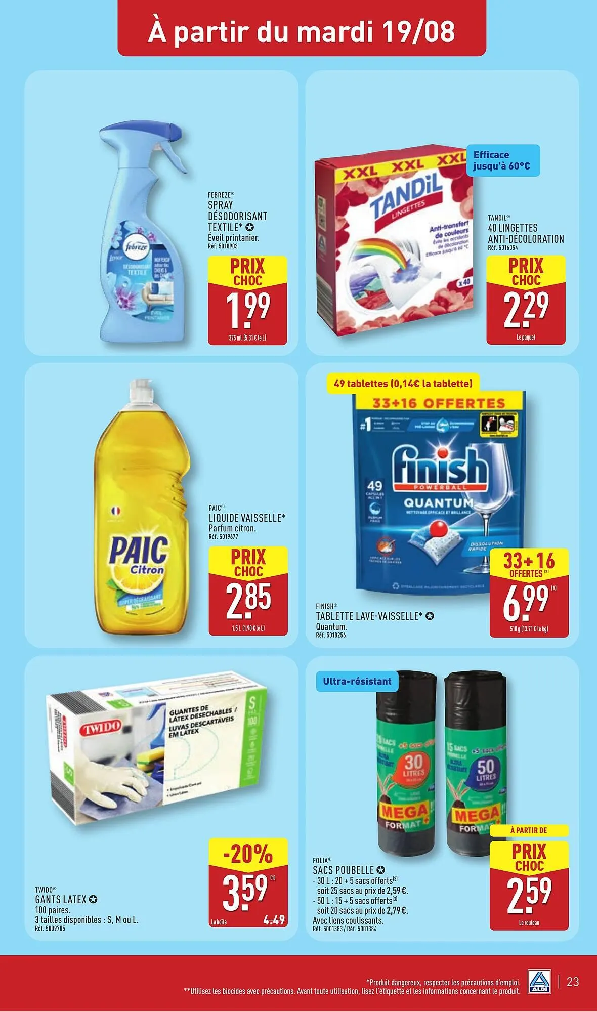Catalogue ALDI du 19 août au 25 août 2025 - Catalogue page 25