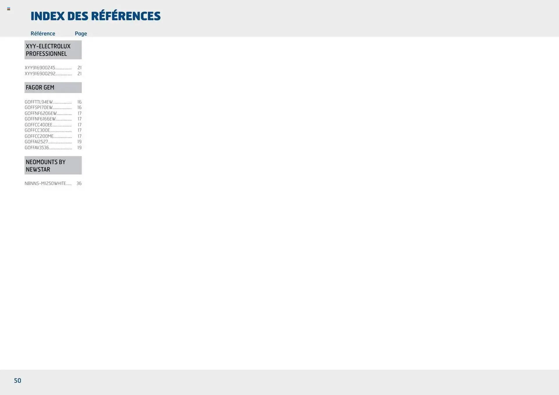 Catalogue Rexel du 26 novembre au 31 décembre 2025 - Catalogue page 50