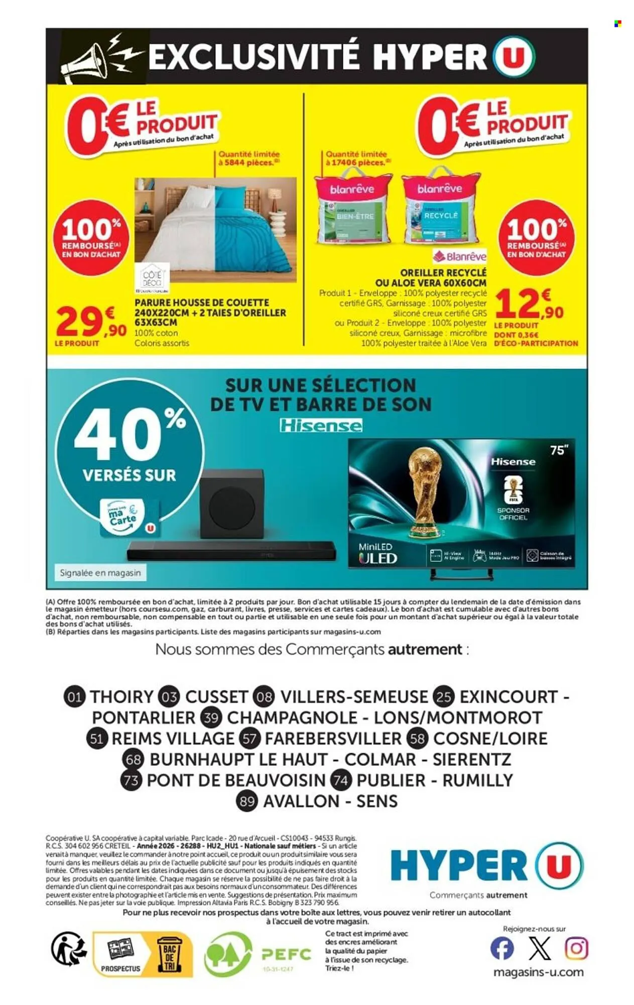 Catalogue Hyper U du 19 mai au 31 mai 2026 - Catalogue page 44