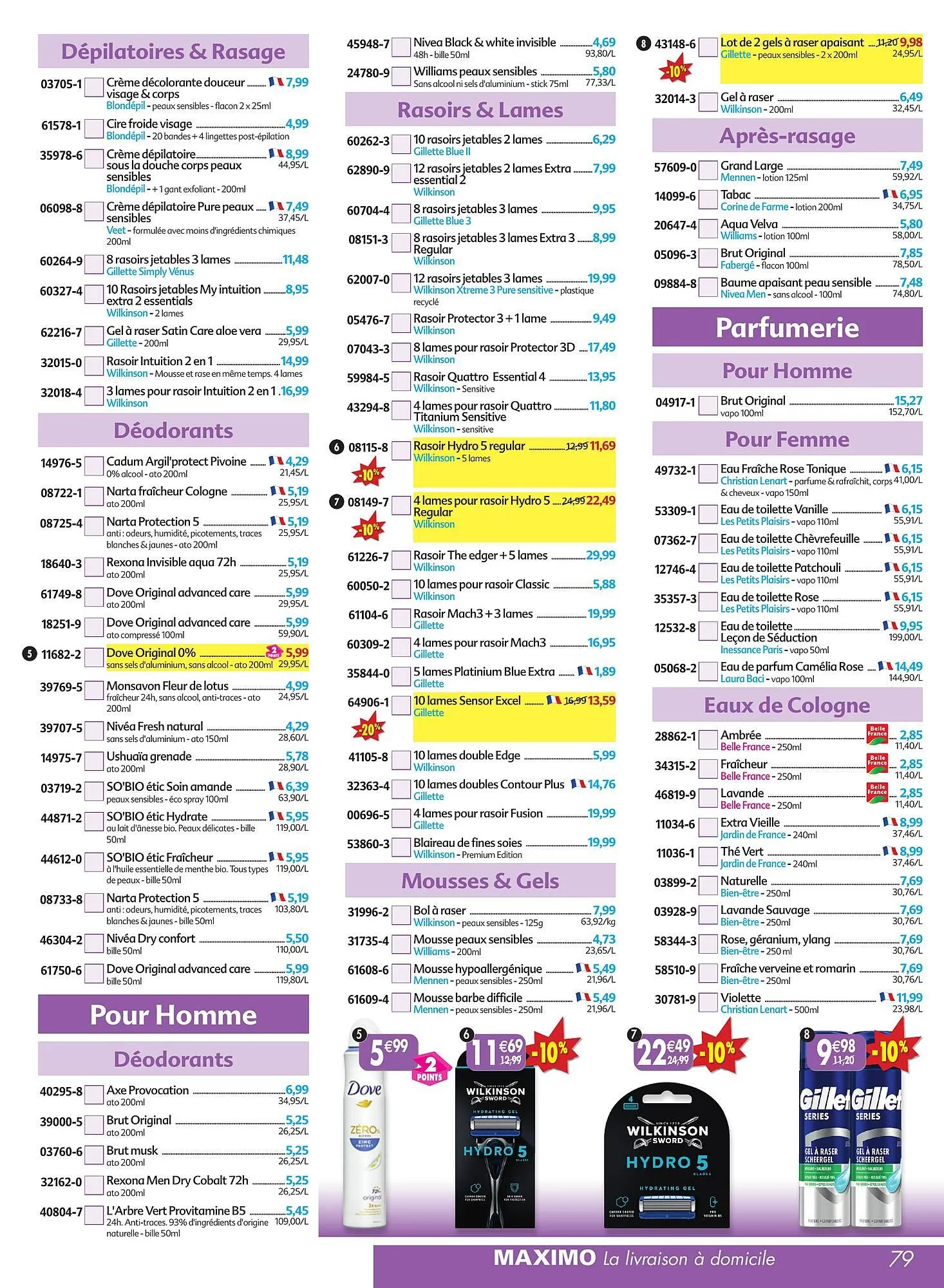 Catalogue Maximo du 30 septembre au 31 octobre 2025 - Catalogue page 79