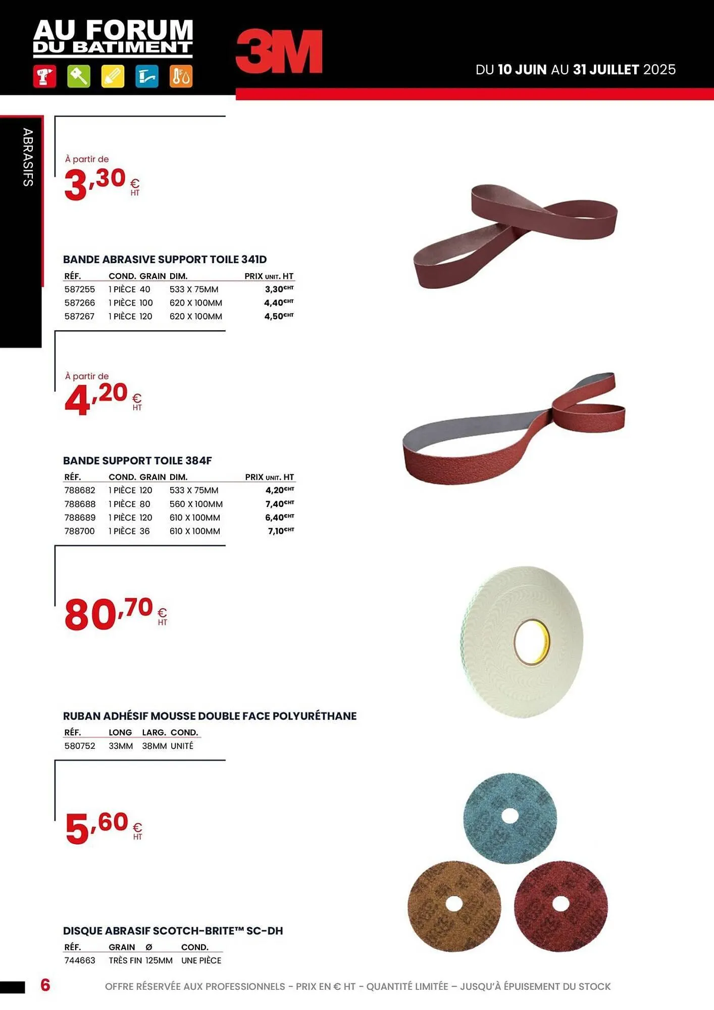 Catalogue Au Forum du Bâtiment du 11 juin au 31 juillet 2025 - Catalogue page 6