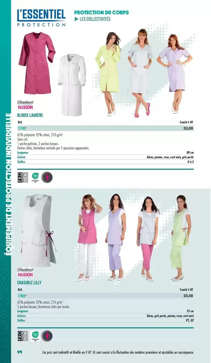 Essentiel Protection 2025 tarifé du 3 mars au 31 décembre 2025 - Catalogue page 96