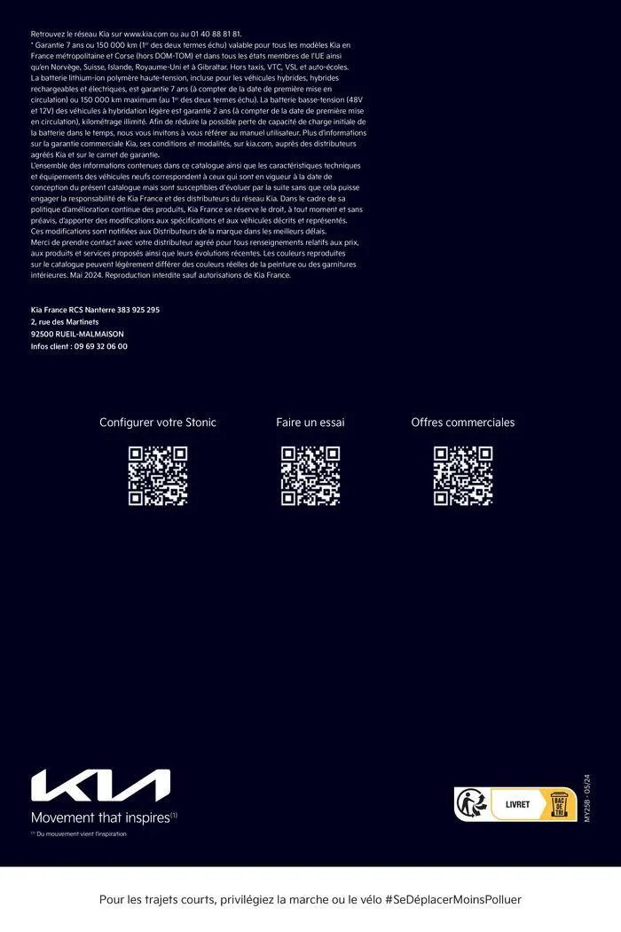 KIA Stonic du 15 août au 15 août 2025 - Catalogue page 28
