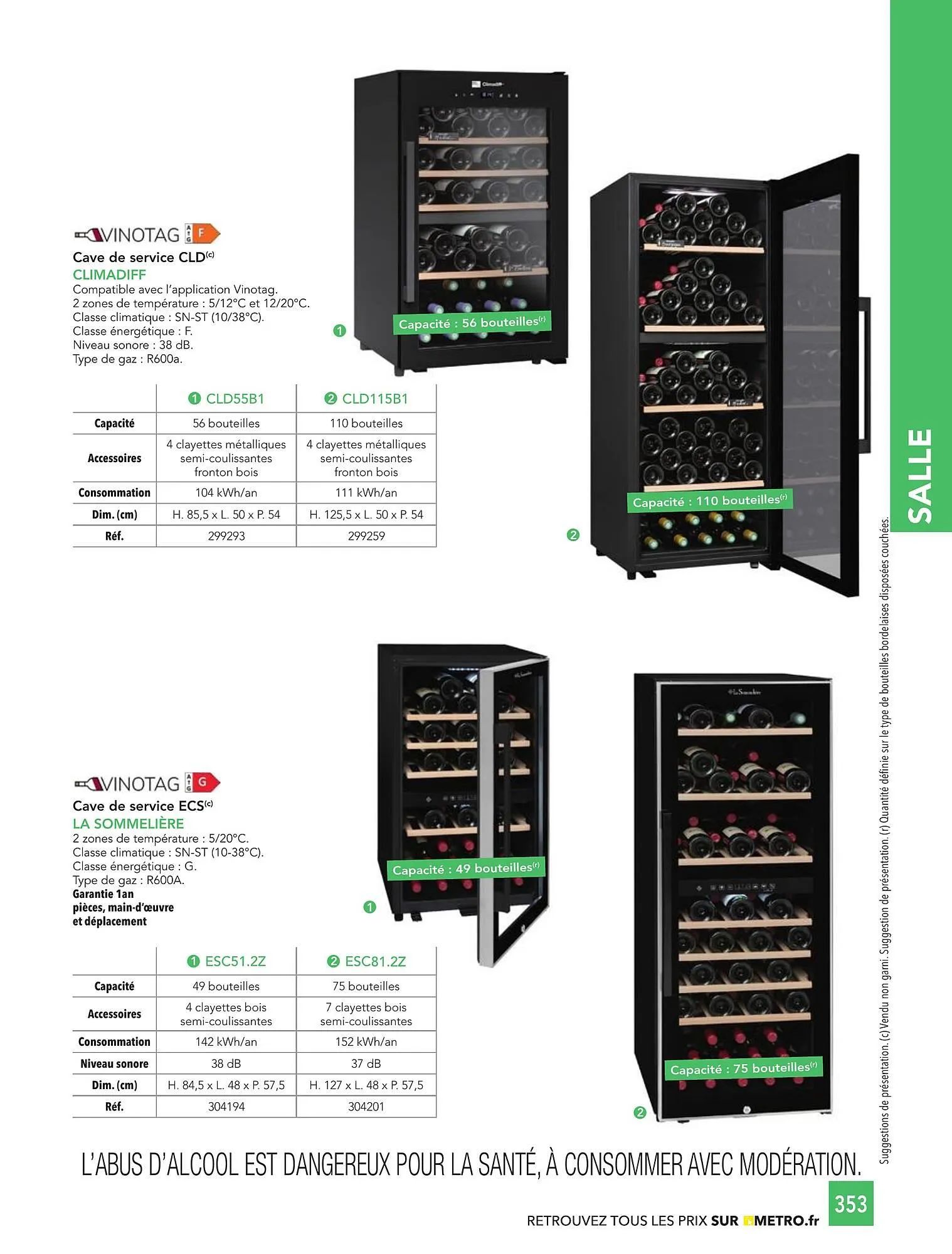 Catalogue METRO du 1 janvier au 31 décembre 2026 - Catalogue page 353