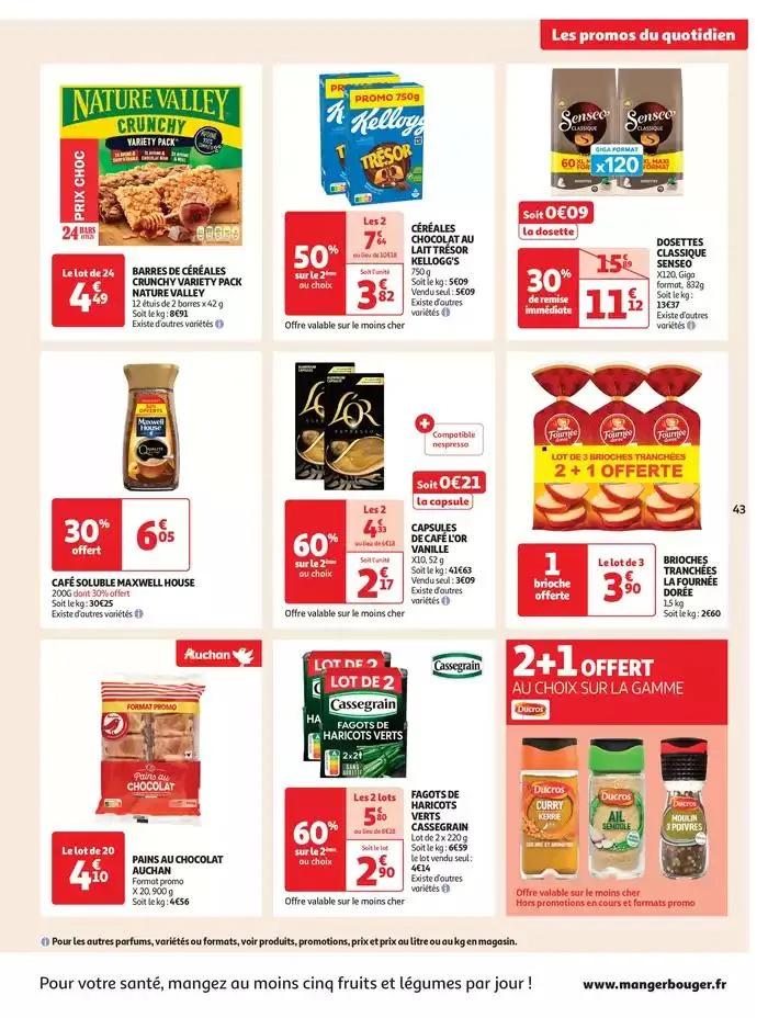 Des prix aussi bas, c'est le top du 8 avril au 21 avril 2025 - Catalogue page 44