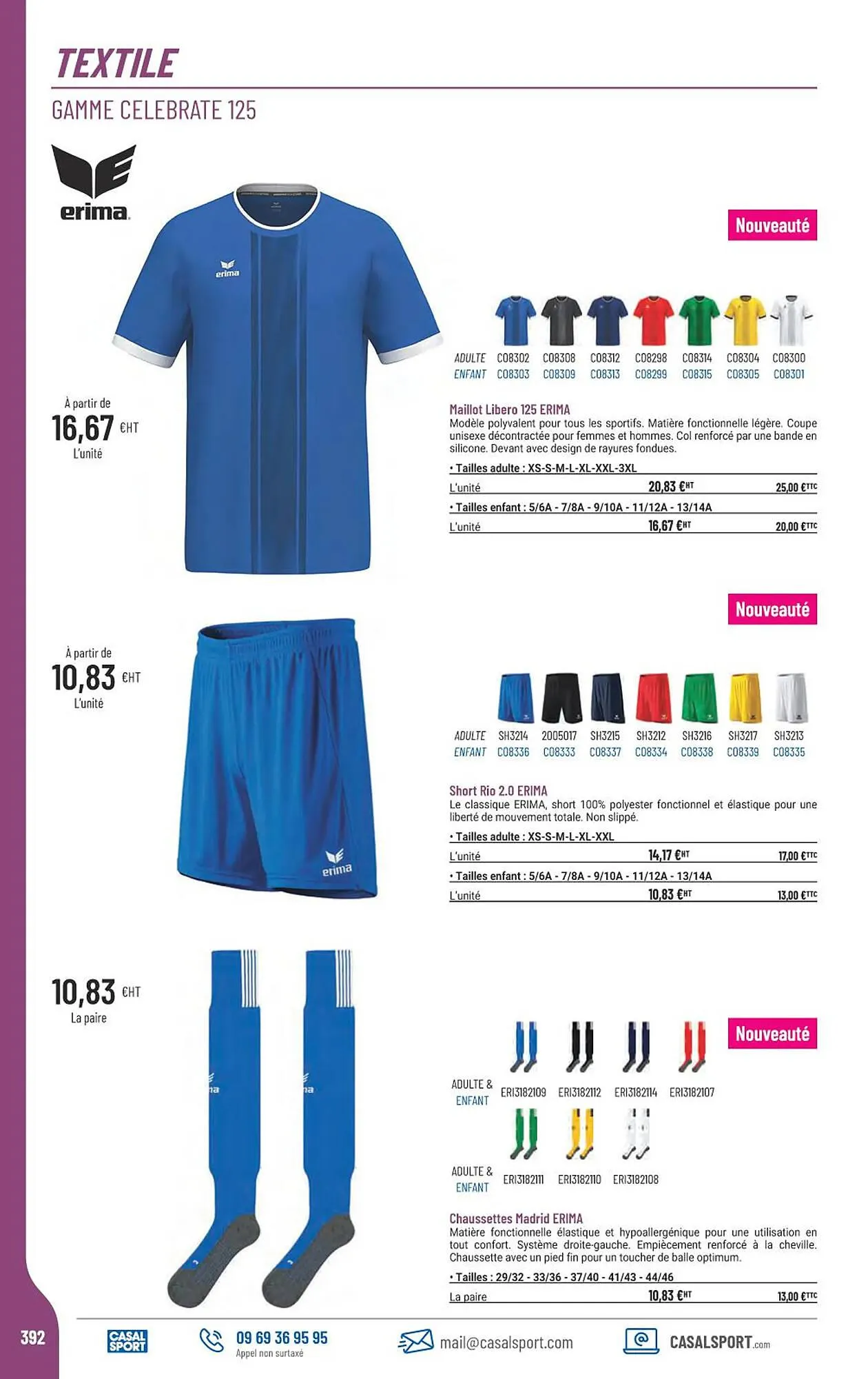 Catalogue Casal Sport du 22 janvier au 31 décembre 2026 - Catalogue page 364