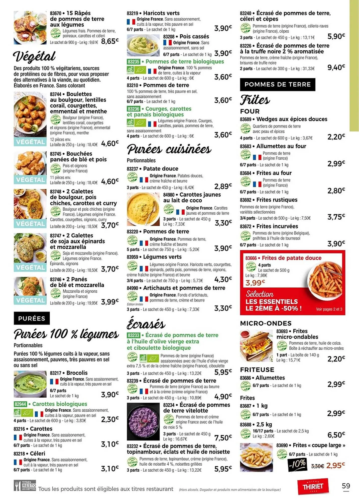 Catalogue Thiriet du 11 juillet au 6 août 2025 - Catalogue page 59
