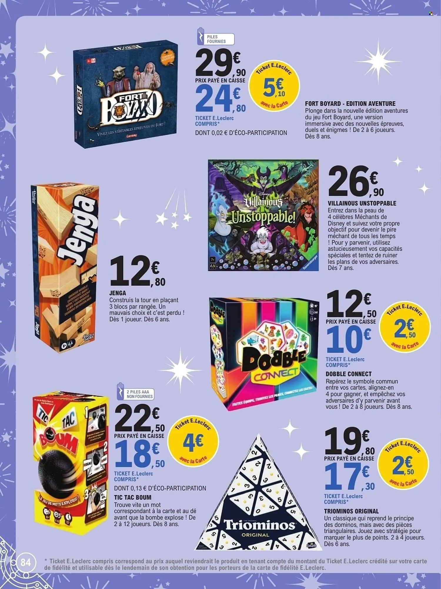 Catalogue E.Leclerc du 21 octobre au 6 décembre 2025 - Catalogue page 84