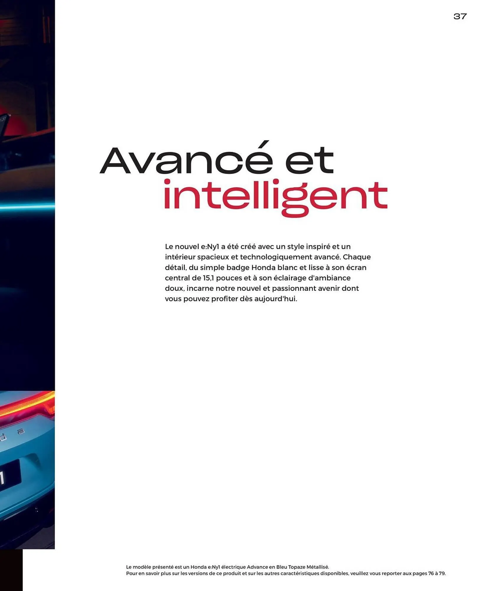 Catalogue Honda du 10 juin au 31 mars 2026 - Catalogue page 37