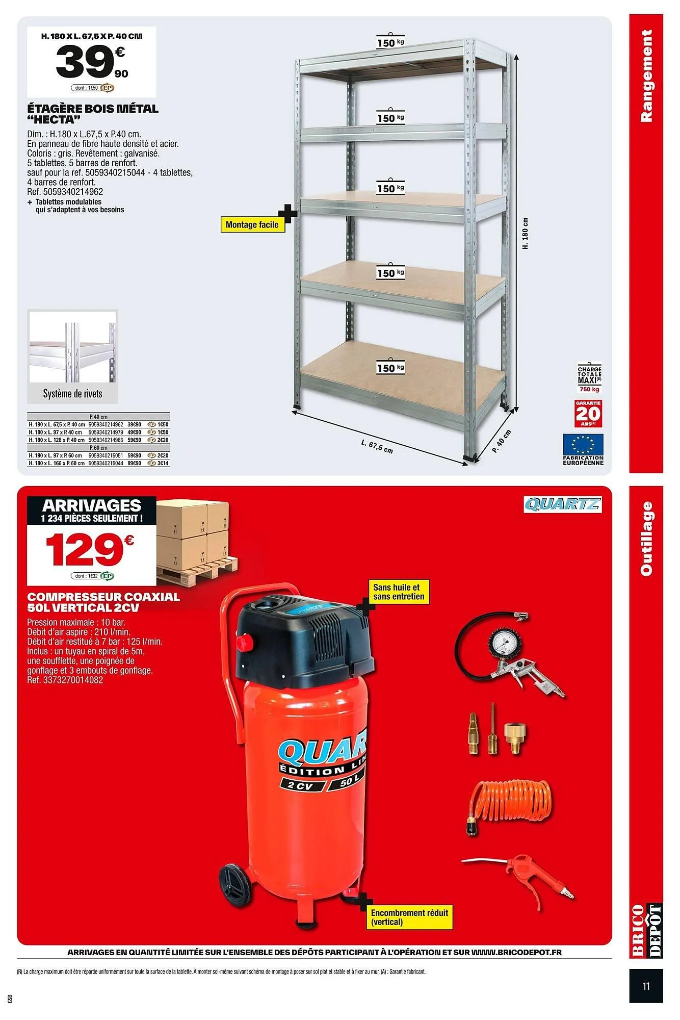 Catalogue Brico Dépôt du 1 août au 14 août 2025 - Catalogue page 11