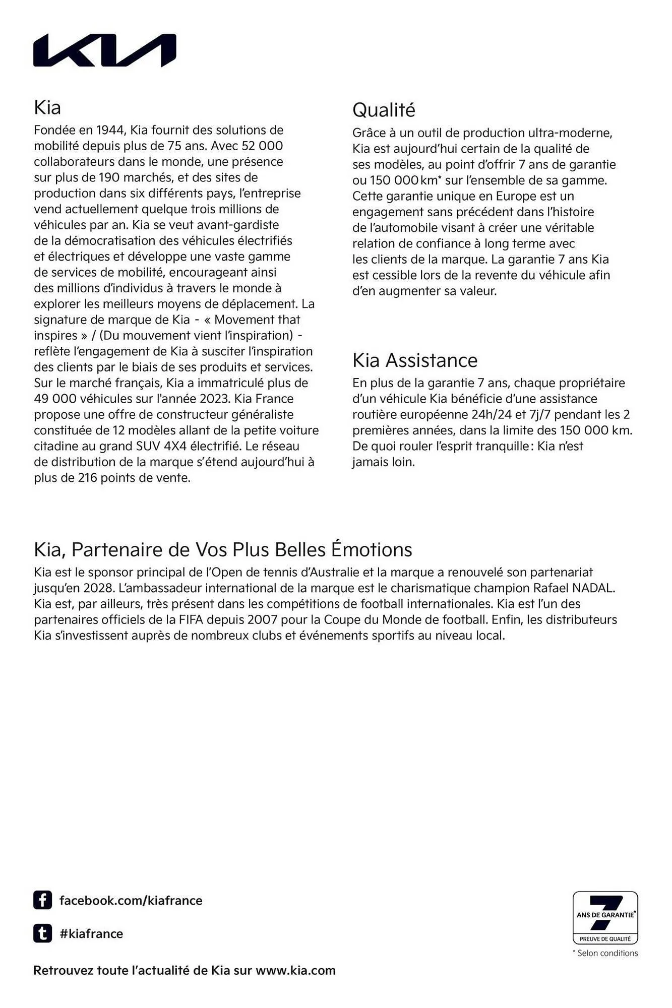 Catalogue KIA du 12 septembre au 31 mai 2026 - Catalogue page 35