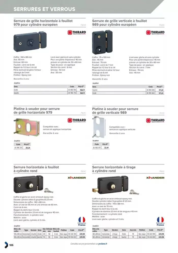 Catalogue général du 11 mars au 31 décembre 2025 - Catalogue page 108